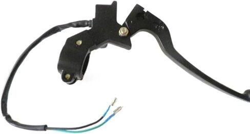 Compatible GY6 Drum Left Brake Lever Handle With Mirror Hole Switch Compatible With Scooter Moped ATV in Saudi Arabia