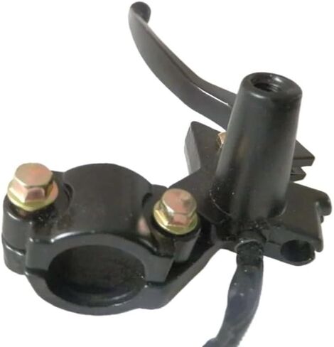 Compatible GY6 Drum Left Brake Lever Handle With Mirror Hole Switch Compatible With Scooter Moped ATV in Saudi Arabia