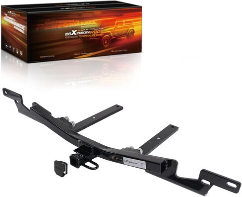maXpeedingrods Trailer Hitch Receiver with Rubber Hitch Cover, Rear Class 2 Tow Hitch, 1-1/4 inch Receiver Fits for ES350 2007-2012 & for Toyota Camry Hybrid 2007-2011 in Kuwait