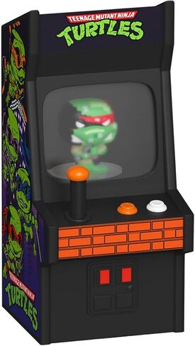 Funko Pop! Bitty Arcade Cabinet: Teenage Mutant Ninja Turtles - Michelangelo - Collectable Vinyl Figure - Gift Idea - Official Merchandise - Toys for Kids & Adults - Comic Fans in Kuwait