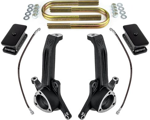 3.5"/2.5" Leveling Lift Kit For 2003-2008 Dodge Ram 2500 3500 2wd with the 4" Axle by Tss in Kuwait