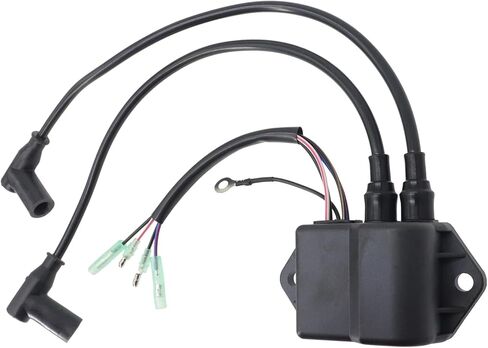 32900-96340 CDI Unit Ignition Coil Fits for Suzuki Outboard Motor DT20 DT25 DT30 2-Stroke 20HP 25HP 30HP Boat Engine Replaces 32900-96310 32900-96320 32900-96330 Engine Coil Assembly in Kuwait