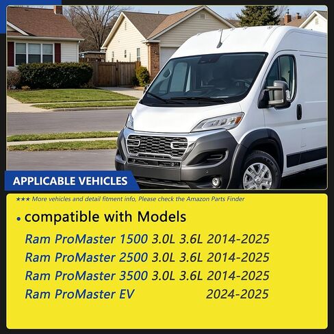 مستشعر سرعة عجلة ABS أمامي يسار أو يمين متوافق مع 2014-2025 Ram ProMaster 1500 2500 3500 ProMaster EV 0265007685 ALS2821 قطعتان in Kuwait