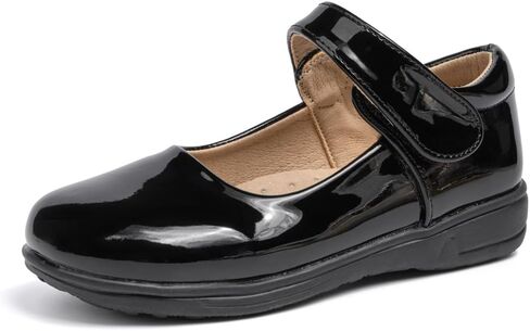 ohsofy Girls Mary Jane Flat School Uniform Wedding Party Princess Dress Shoes for Little Kids in Saudi Arabia