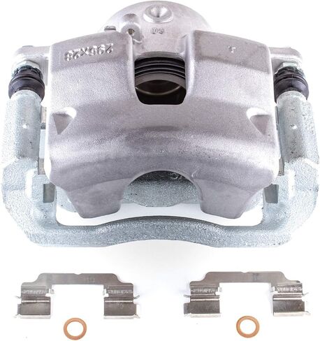 Power Stop Front Left L6067 قطعة واحدة بديلة لفرجار الفرامل لمرسيدس بنز C250 2012-2015، مرسيدس بنز C300 2009-2012 [نموذج محدد] in Kuwait