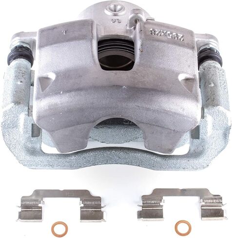 Power Stop Front Right L6066 قطعة واحدة بديلة لفرجار الفرامل لمرسيدس بنز C250 2012-2015، مرسيدس بنز C300 2009-2012 [نموذج محدد] in Kuwait