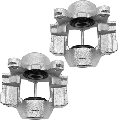 Motorevo Rear Brake Caliper Compatible with Mercedes-Benz CLK350 2006-2009 3.5L, Rear Driver & Passenger Side Disc Caliper Assembly Without Bracket, Replace 19-2883 19-2882, Set of 2 in Saudi Arabia