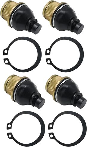 4 Pcs 0405-483 Upper and Lower Front Ball Joint, Replacement for Arctic Cat 250 300 350 375 400 425 450 454 500 550 650 700 1998-2007(Silver or Gold) in Saudi Arabia