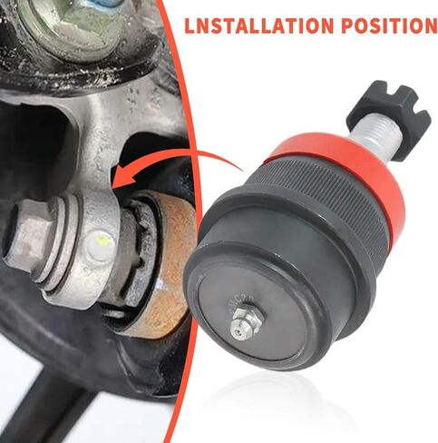 10642 Ball Joint Kit Heavy Duty Front Upper and Lower Compatible with Jeep Wrangler TJ/XJ/YJ/ZJ 1984-2006 for Comanche 1986-1992,for Cherokee 1984-2001 in Saudi Arabia