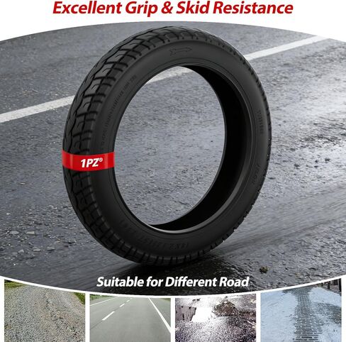 1PZ 14 x 2.125 إطار بدون أنبوب مع صمام بزاوية 14 بوصة إطارات سميكة بدون أنبوب متوافقة مع الدراجات البخارية الكهربائية E-Bike 14x2.125/57-254 قابلة للطي الكهربائية والمزيد in Kuwait