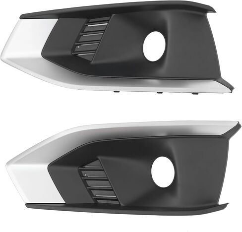 1 Pair Fog Light Covers for Audi A4 2020 2021 2022 Left & Right Front Bumper Fog Light Grille Covers Replacement 8WD807681L 8WD807682L in Saudi Arabia