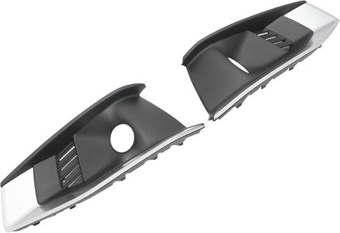 1 Pair Fog Light Covers for Audi A4 2020 2021 2022 Left & Right Front Bumper Fog Light Grille Covers Replacement 8WD807681L 8WD807682L in Saudi Arabia