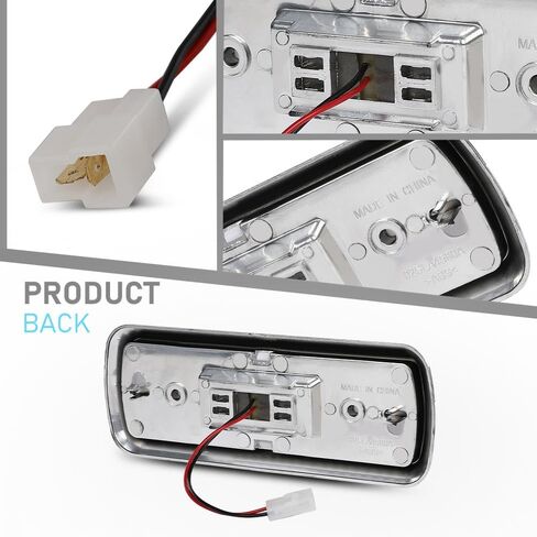 مجموعة مصابيح LED لسقف السقف من CHEDA قاعدة كروم متوافقة مع شاحنة تشيفي جي إم سي بيك اب C/K 10 20 30 1960-1972 in Kuwait