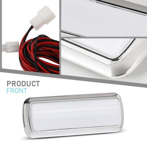 مجموعة مصابيح LED لسقف السقف من CHEDA قاعدة كروم متوافقة مع شاحنة تشيفي جي إم سي بيك اب C/K 10 20 30 1960-1972 in Kuwait