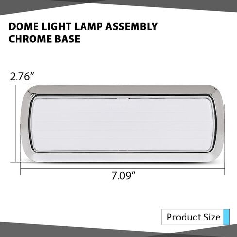 مجموعة مصابيح LED لسقف السقف من CHEDA قاعدة كروم متوافقة مع شاحنة تشيفي جي إم سي بيك اب C/K 10 20 30 1960-1972 in Kuwait