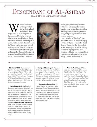 Renegade Game Studios Vampire Masquerade 5e Blood Sigils Sourcebook كيمياء الدم الرقيق in Kuwait