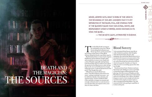 Renegade Game Studios Vampire Masquerade 5e Blood Sigils Sourcebook كيمياء الدم الرقيق in Kuwait
