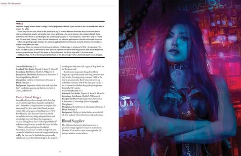 Renegade Game Studios Vampire Masquerade 5e Blood Sigils Sourcebook كيمياء الدم الرقيق in Kuwait
