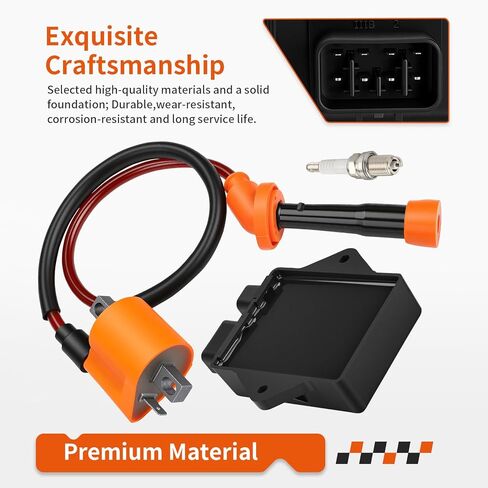 CDI Box & Ignition Coil Pack For Yamaha Grizzly 600 YFM600 1999-2001 5GT-85540-00-00 4WV-85540-00-00 in Kuwait
