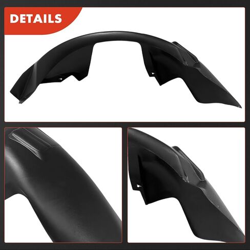 A-Premium Pair Front Inner Fenders Liner Splash Shield Set - Compatible with Chevrolet Camaro 2010 2011 2012 2013 - Factory Fresh (HDPE), Not Refurbished or Recycled in Kuwait