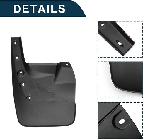 Mud Flaps Splash Guards for Toyota Land Cruiser Prado FJ150 2010-2018 Front & Rear Mud Guards W/Mount Accessories in Kuwait