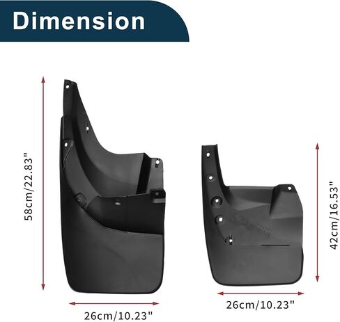 Mud Flaps Splash Guards for Toyota Land Cruiser Prado FJ150 2010-2018 Front & Rear Mud Guards W/Mount Accessories in Kuwait