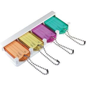 Hillman Key Identification Tags and Organizer, 4-Pack-701277 in Saudi Arabia