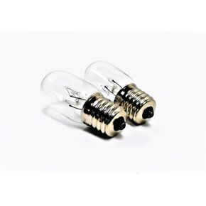 ID: 2SCW. 2 New Generic Screw-in Clear Sewing Machine Light Bulbs, 120V, 15W, Compatible with, not Manufactured by Singer. Will fit Models: 99, 1200-1, 185, 201, 201-2, 223+, Plus Others as Below: in Saudi Arabia