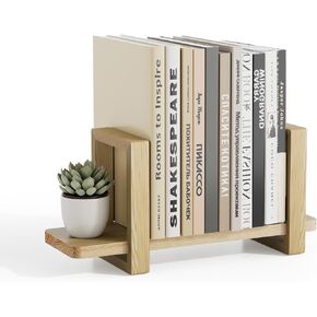 Adjustable Desktop Bookshelf, Wooden Tabletop Bookshelf, Small Desk Shelf for Home, Living Room, Class, Dorm in Saudi Arabia