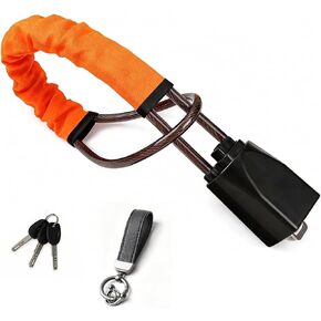 Steering Wheel Lock with 3 Keys and 1 Keychain, Car Anti-Theft Device, Seat Belt Lock, Fit Most Vehicle, SUV, Truck, Van in Saudi Arabia
