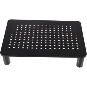 OSALADI Adjustable Monitor Stand Riser with Level Height for Computer to Load Tool Installation Space Saving Desktop Organizer to Posture and Reduce Neck Strain in Kuwait