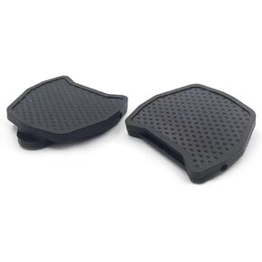 SPD Pedal Conversion Plates, 7x7cm Black ABS Flat Pedal Adapters for SPD Bike Clipless Pedals in Saudi Arabia