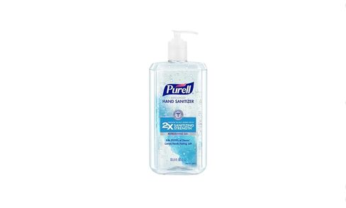 PURELL's Advanced Hand Sanitizer Refreshing Gel, 1-Liter Flip-Cap Bottle (33.8 fl oz) - 9683-01 in Saudi Arabia
