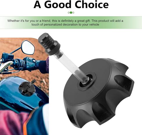 1 PC Fuel Tank Cap, CNC Aluminum Alloy Dirt Bikes Gas Cap, Gas Fuel Tank Cover with Breather Valve, Universal for 50cc 70cc 90cc 110cc 125cc 140cc 150cc 160cc Pit Dirt Motor Bike (Black) in Saudi Arabia