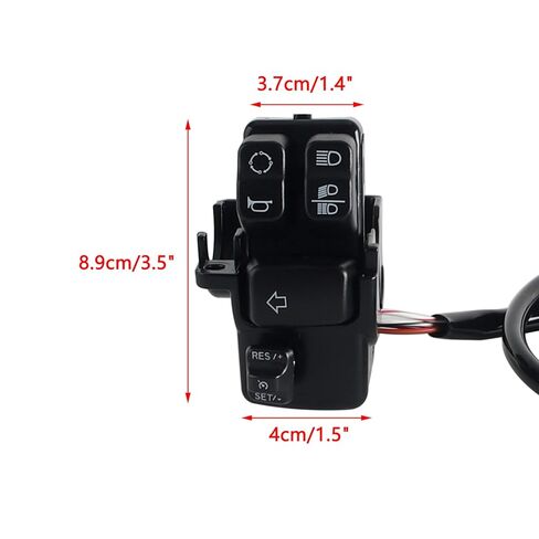 Plug & Play Cruise Control Kit for Harley Softail 2016-2024, for Breakout, Fat Boy, Low Rider S ST, Standard, Street Bob, Replaces HD#41000369 in Kuwait