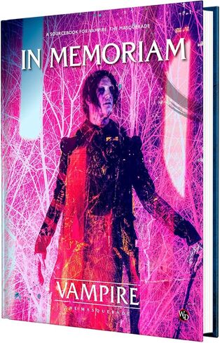 Renegade Game Studios Games Vampire: The Masquerade 5 Edition in Memoriam Sourcebook - Advanced Kindred Rules and Historical Lore for Ages 18+ in Kuwait