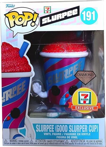كأس Funko Pop Slurpee Good Slurper 191 Diamond Exclusive 7 Eleven 2022 in Kuwait
