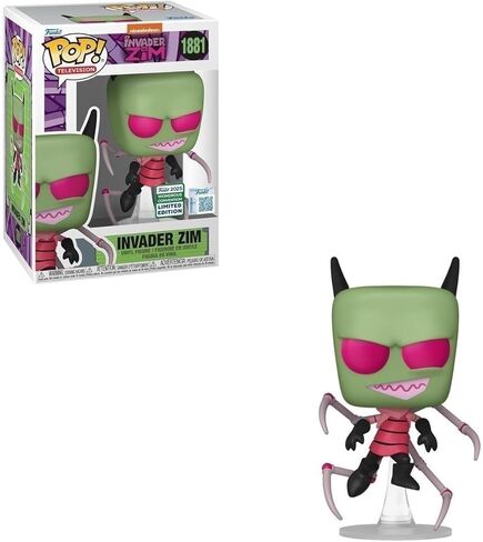 Funko Invader Zim 1881 WonderCon 2025 ملصق مشترك حصري من الفينيل in Kuwait