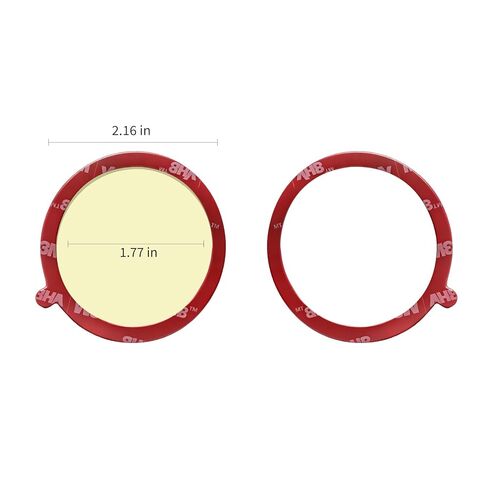 Replacement Adhesive for OHSNAP Grip 3/4/5 & Magnetic Ring, Gray Double-Sided Stickers, Shockproof & Residue-Free Bond (Pack of 3) in Saudi Arabia