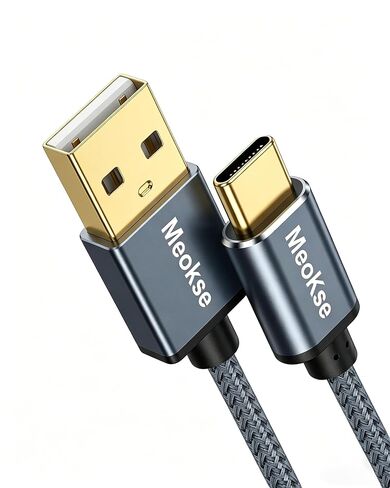 USB Type C Cable 20FT,USB A to USB C 3A Fast Charging Braided Charge Cord Compatible with Samsung Galaxy S10 S9 S8 Plus,Note 9 8,A11 A20 A51,LG G6 G7 V30 V35,Moto Z2 Z3,USB C Charger 6M in Saudi Arabia