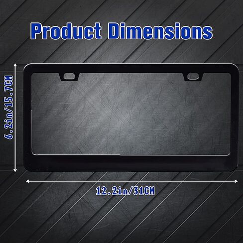 Pink Bow License Plate Frame Bowknot License Plate Holder Personalise Stainless Steel Funny Automotive Parts Compatible with Standard for USA 6 X 12 Inch License Plates with Screws in Saudi Arabia