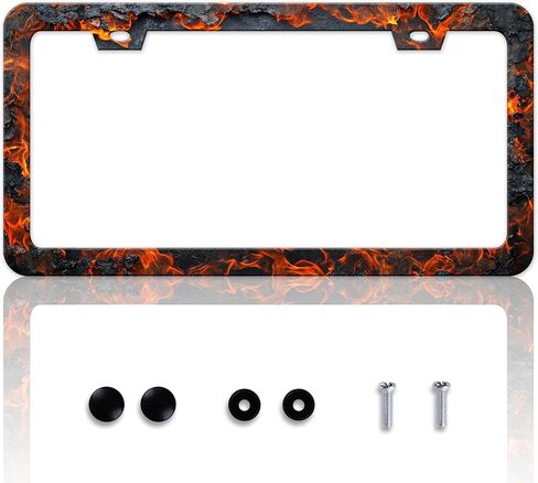 Pink Bow License Plate Frame Bowknot License Plate Holder Personalise Stainless Steel Funny Automotive Parts Compatible with Standard for USA 6 X 12 Inch License Plates with Screws in Saudi Arabia