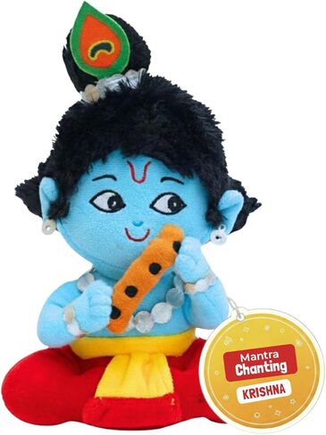 Panda's Box Mantras Chanting Musical Baby Krishna, Hanuman & Ganesha (Pack of 3) Plush Toys I Best Gift for Kids. in Saudi Arabia