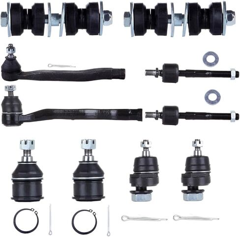 OKJHFD Suspension 10 X Ball Joint Tie Rod Sway Bar Kit for Acura for Honda for Accord 1994-1997 for Odyssey 1995-1998 for Isuzu for Oasis 1996-1999 in Kuwait