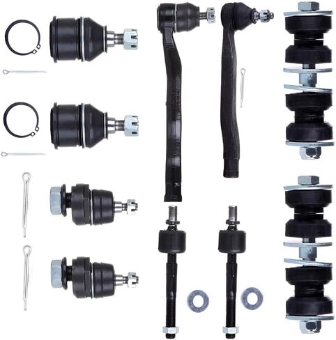 OKJHFD Suspension 10 X Ball Joint Tie Rod Sway Bar Kit for Acura for Honda for Accord 1994-1997 for Odyssey 1995-1998 for Isuzu for Oasis 1996-1999 in Kuwait