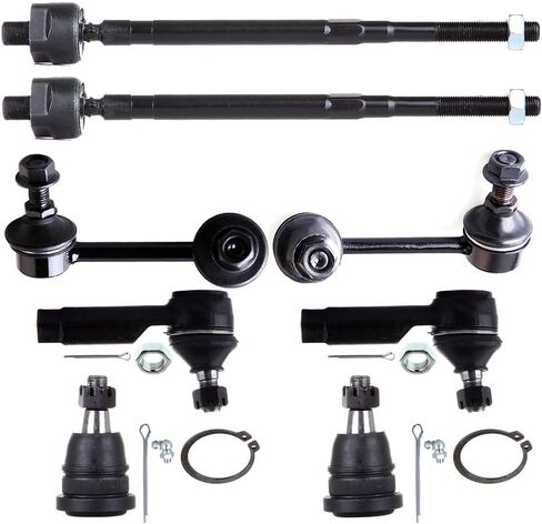 Steering 8pcs Front Ball Joints Sway Bars Tie Rods Kit for INFINITI for I35 2002-2004 for Nissan for Maxima 2000-2003 in Saudi Arabia