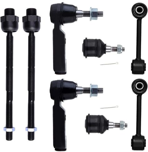 8pc Steering Parts Suspension Kit Sway Bar & Ball Joint for Jeep for Liberty 2002-2005 in Saudi Arabia