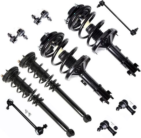 for Mitsubishi for Eclipse 2000-2005 Front Rear Struts Sway Bars Outer Tie Rods Kit in Saudi Arabia
