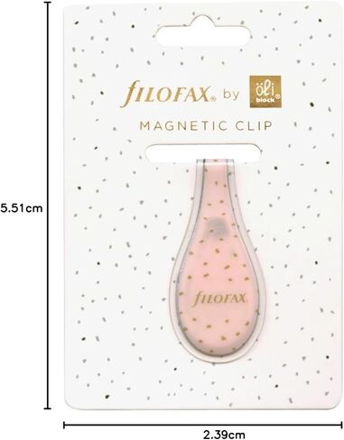 Filofax by ÖLI Block - Confetti Magnetic Clip, Mix, 132708 in Saudi Arabia