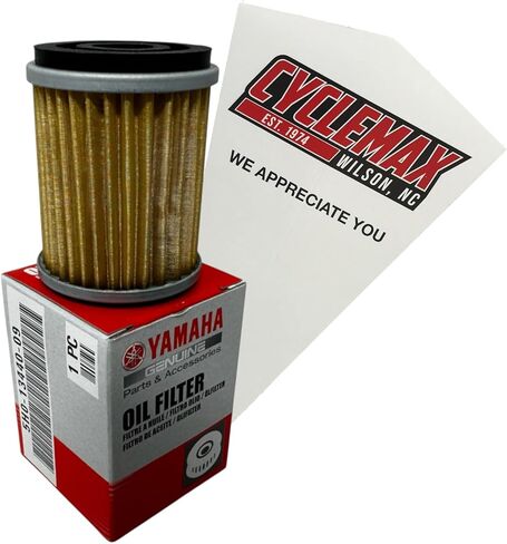Cyclemax One Pack compatible with Yamaha Oil Filter Assembly 5H0-13440-09-00 Contains One 5H0-13440-09-00 and a Funnel in Kuwait